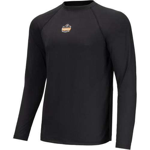 Long Sleeve Lightweight Base Layer Shirt, Men's/Women's, X-Large, Black PB Rental Co. Ltd.
