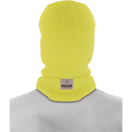 N-Ferno&reg; 2-Layer Rib Knit Freezer Balaclava Face Mask, Acrylic, High-Visibility Lime Green PB Rental Co. Ltd.