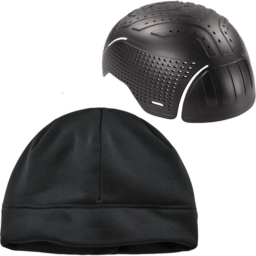 N-Ferno&reg; Zippered Winter Beanie Hat & Bump Cap Insert, Fleece Lining, Medium/Small, Black PB Rental Co. Ltd.