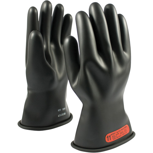 NOVAX&reg; Rubber Insulating Glove with Straight Cuff, ASTM Class 0, Size 8.5, 11" L PB Rental Co. Ltd.
