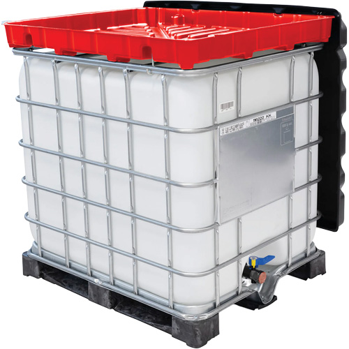 Ensemble dentonnoir GRV rouge pleine grandeur de 30 gal PB Rental Co. Ltd.