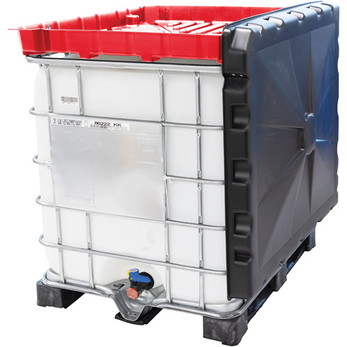 Ensemble dentonnoir GRV rouge pleine grandeur de 30 gal PB Rental Co. Ltd.
