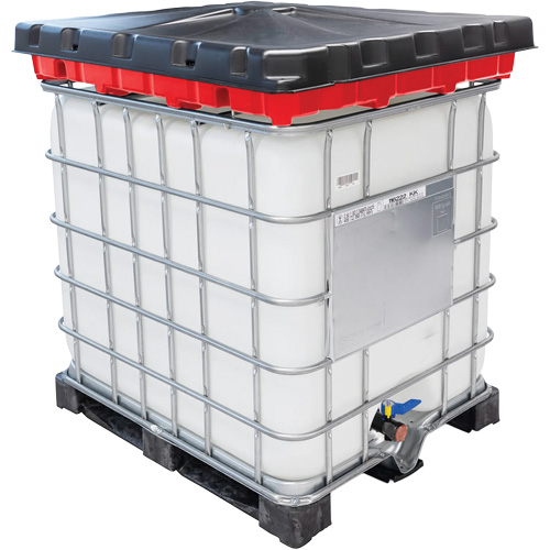 Ensemble dentonnoir GRV rouge pleine grandeur de 30 gal PB Rental Co. Ltd.