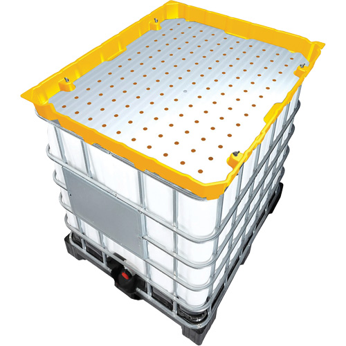 Ensemble dentonnoir GRV jaune pleine grandeur de 30 gal PB Rental Co. Ltd.
