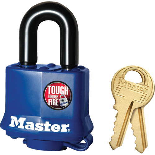 Cadenas r&eacute;sistant aux intemp&eacute;ries, Cl&eacute;s diff&eacute;rentes, Acier lamin&eacute;, Largeur de 1-9/16" PB Rental Co. Ltd.
