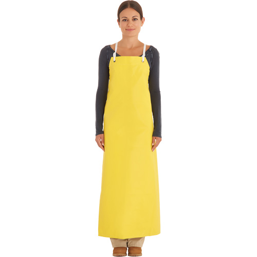 Tablier robuste renforc&eacute;, N&eacute;opr&egrave;ne, 45" lo x 35" la, Jaune PB Rental Co. Ltd.
