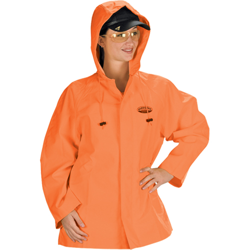 Hurricane Flame Retardant/Oil Resistant Rain Suits - Jacket, 4X-Large, High Visibility Orange PB Rental Co. Ltd.