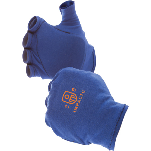 Doublures antichocs pour gants sans doigts, main gauche, 6/T-petit, Paume en Synth&eacute;tique, Poignet &agrave; enfiler PB Rental Co. Ltd.