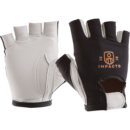 Anti-Impact Right-Hand Glove, X-Small, Goatskin/Split Leather Palm, Hook & Loop Cuff PB Rental Co. Ltd.