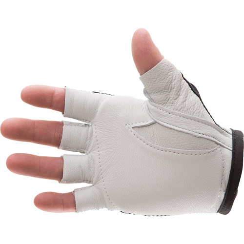 Anti-Impact Right-Hand Glove, X-Small, Goatskin/Split Leather Palm, Hook & Loop Cuff PB Rental Co. Ltd.