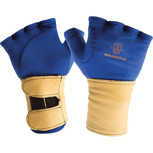 Fingerless Glove Liner with Wrist Restrainer, Size X-Small, Poly-Cotton Palm PB Rental Co. Ltd.