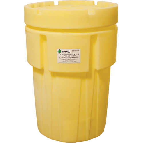 Baril de r&eacute;cup&eacute;ration Poly-Overpack 110 , 103 gal. US, Stationnaire PB Rental Co. Ltd.