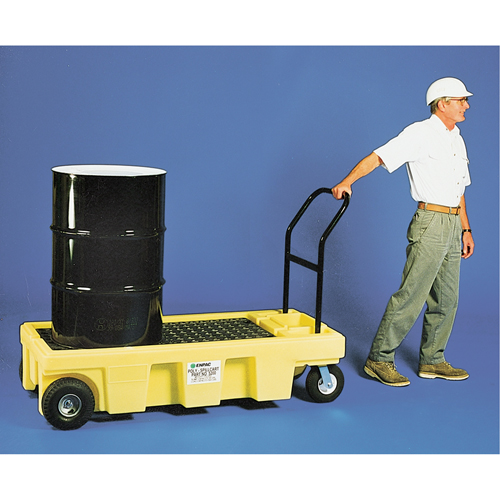 Chariots Poly-Spillcart ATC, 66,5" lo x 29" la x 46,9" h, Cap. de d&eacute;versement 57 gal. US PB Rental Co. Ltd.