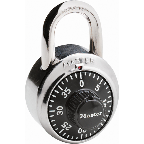 Padlock, Combination, Hardened Steel, 1-7/8" Width PB Rental Co. Ltd.