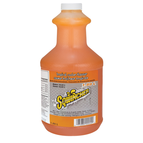 Sqwincher Boisson de r&eacute;hydratation, Concentr&eacute;, Fraîcheur tropicale PB Rental Co. Ltd.