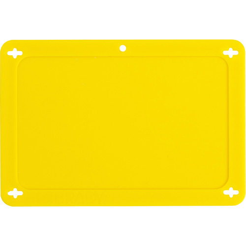 &eacute;tiquette vierge pour vanne, Plastique, 4-3/4" la x 3-1/4" h PB Rental Co. Ltd.