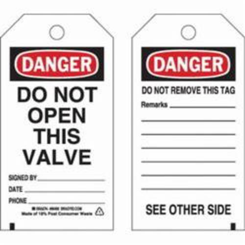 &eacute;tiquettes de s&eacute;curit&eacute; auto-plastifiantes, Polyester, 3" la x 5-3/4" h, Anglais PB Rental Co. Ltd.