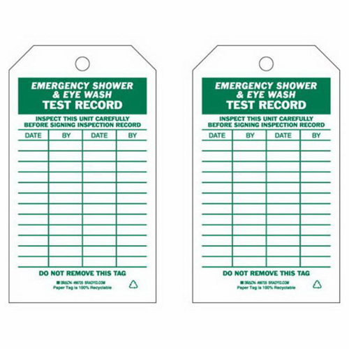 &eacute;tiquettes de rapport d'essai/inspection, Papier, 4" la x 7" h, Anglais PB Rental Co. Ltd.