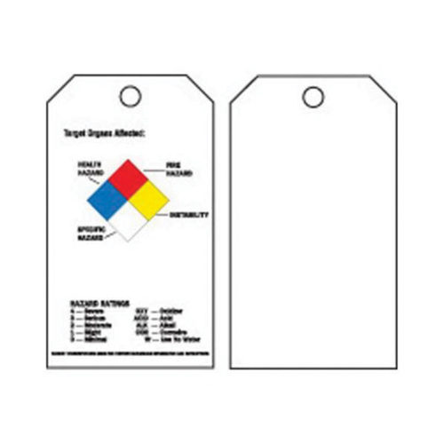 &eacute;tiquettes du droit &agrave; l'information, Polyester, 3" la x 5-3/4" h, Anglais PB Rental Co. Ltd.