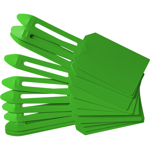&eacute;tiquettes de cadenassage vierges en plastique, Plastique, 3-1/4" la x 5-4/5" h, Vierge PB Rental Co. Ltd.