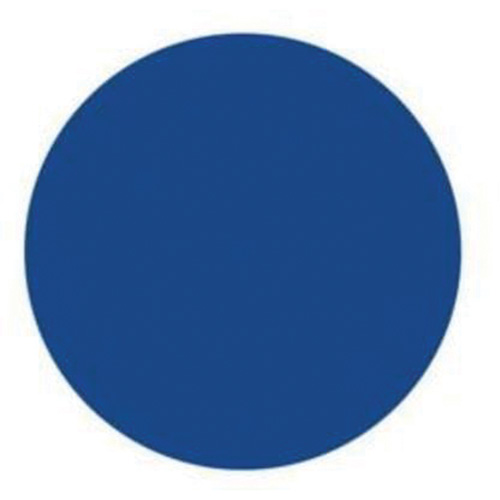 &eacute;tiquettes rondes inscriptibles, Cercle, 3" lo x 3" la, Bleu PB Rental Co. Ltd.
