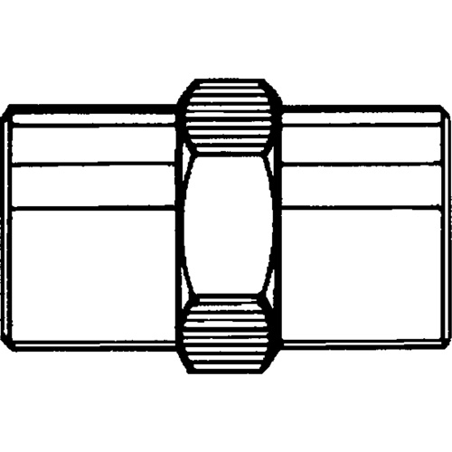 Female Hex Nipple, Brass PB Rental Co. Ltd.