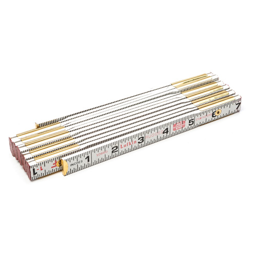 Red End&reg; Engineer's Scale Rule, 6' L, Wood, 1/16" Graduations PB Rental Co. Ltd.