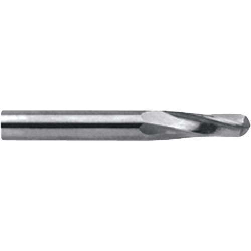 Fraise en bout allong&eacute;e &agrave; embout sph&eacute;rique, 1/8" dia., 2 cannelures, Carbure PB Rental Co. Ltd.