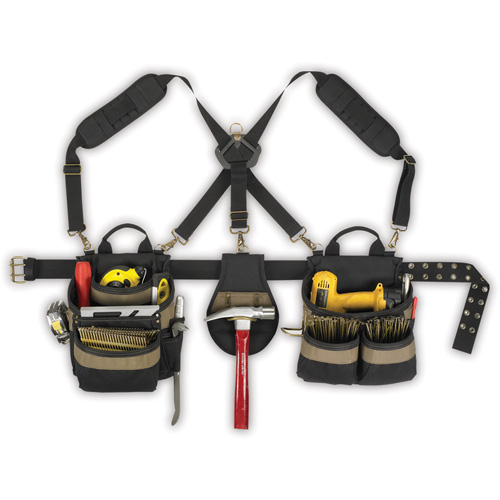 20-Pocket, 5-Piece Comfortlift Combo Systems, Polyester, Black PB Rental Co. Ltd.