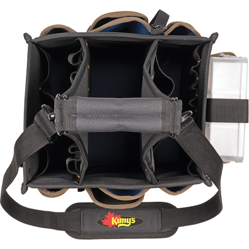 Grands porte-outils pour &eacute;lectriciens et travaux de maintenance, Polyester, 23 pochettes, Noir PB Rental Co. Ltd.