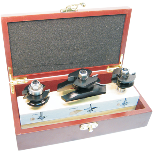 Jeux de fraises &agrave; doucine pour cabinets avec coupe arri&egrave;re, 2 cannelures PB Rental Co. Ltd.