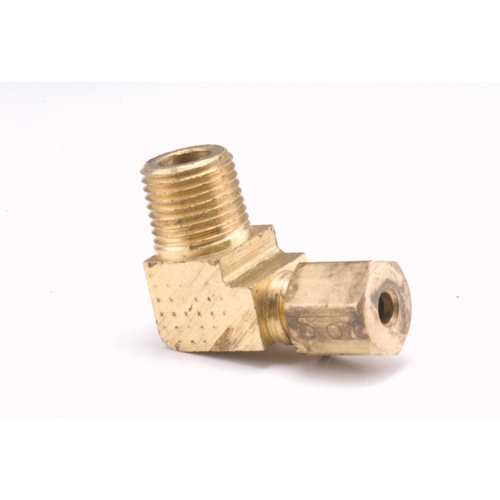 Raccords de compression 90° - Tube &agrave; tube m&acirc;le, 1/8" x 1/8" PB Rental Co. Ltd.