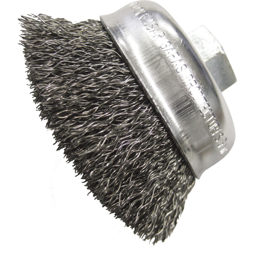 Brosses-boisseau &agrave; fils cr&ecirc;p&eacute;s 4" PB Rental Co. Ltd.