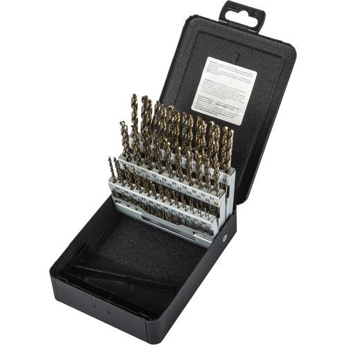 Jobber Length Drill Bit Set, 60 Pieces, High Speed Cobalt PB Rental Co. Ltd.