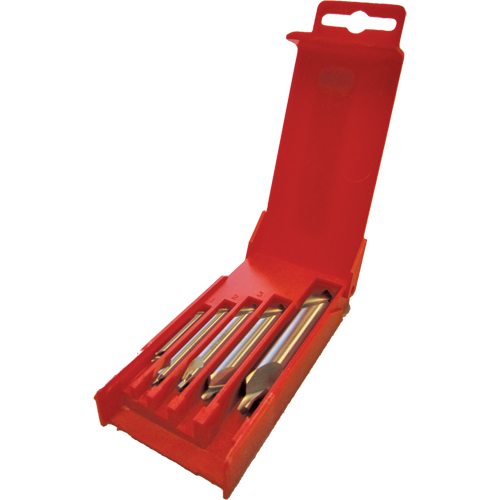 Fraise et foret combin&eacute;s, #1/#2/#3/#4/#5, Acier rapide PB Rental Co. Ltd.