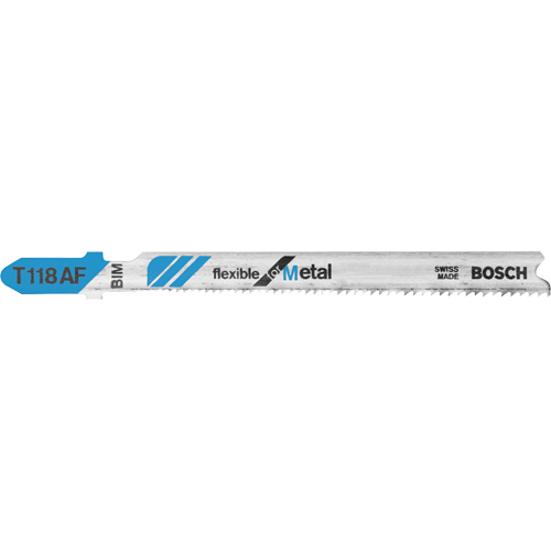 Lame de scie sauteuse flexible, Bim&eacute;tal, 3-5/8" lo, 17-24 dents par pouce PB Rental Co. Ltd.