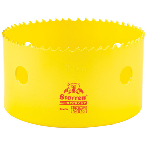 Bi-Metal Holesaw - 4", 4", 2" Depth of Cut, Bi-Metal PB Rental Co. Ltd.