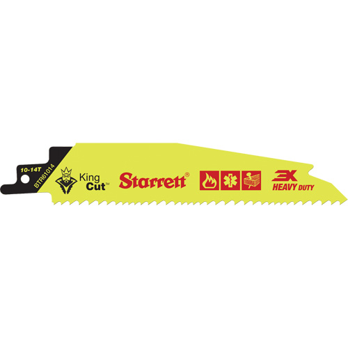 King Cut Reciprocating Blade, Bi-Metal, 10-14 TPI, 12" L x 1" W PB Rental Co. Ltd.