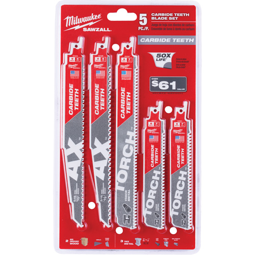 Sawzall&reg; Carbide Teeth Blade Set PB Rental Co. Ltd.