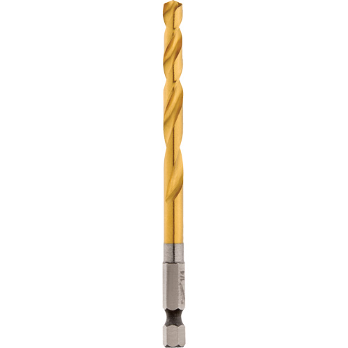 Foret Shockwave, 1/4", Titane, Cannelure 2-15/32", Pointe de 135° PB Rental Co. Ltd.