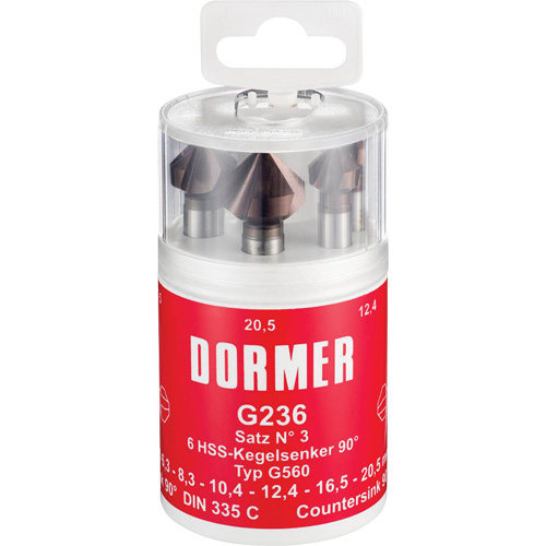 90° Countersink Set, 6 Pieces PB Rental Co. Ltd.