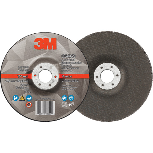 Cut & Grind Wheel, 6" x 1/8", 7/8" Arbor, Type 27, Ceramic PB Rental Co. Ltd.