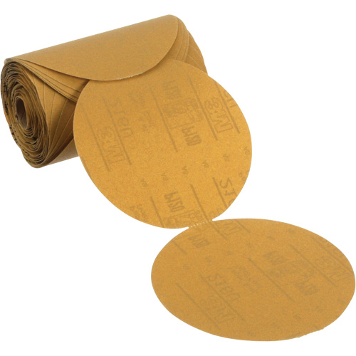 Stikit Gold Paper Sanding Disc Roll, 6" Dia., P120 Grit, Aluminum Oxide PB Rental Co. Ltd.