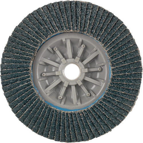 Long Life C-Trim Flap Disc, 4-1/2" x 5/8"-11, Type 27, 40 Grit, Zirconia Alumina PB Rental Co. Ltd.