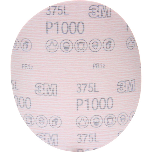 Hookit 375L Film Disc, 6" Dia., P1000 Grit, Aluminum Oxide PB Rental Co. Ltd.
