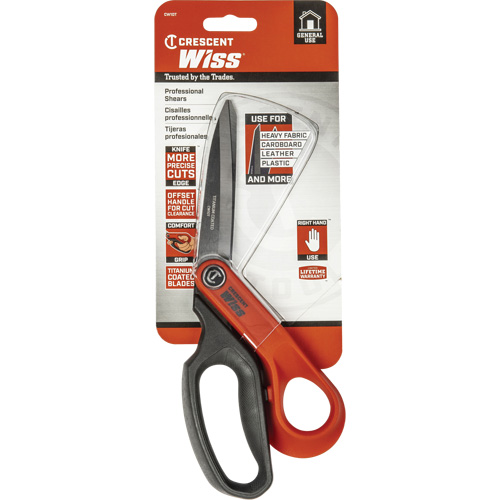 Tradesman Shears, 10", Rings Handle PB Rental Co. Ltd.