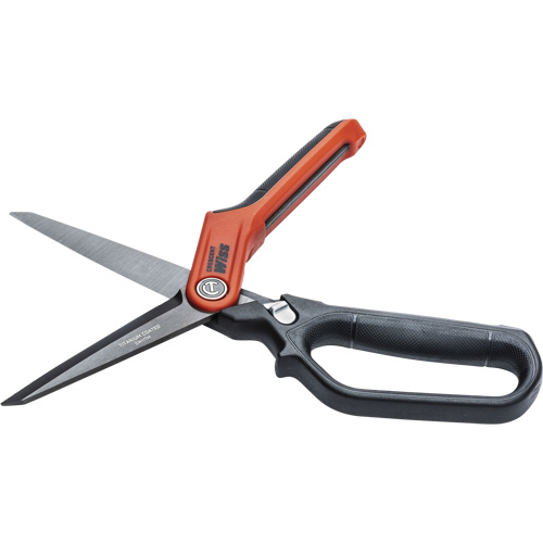 Cisaille robuste pour ouvrier professionnel, 11", Poign&eacute;e Anneau unique PB Rental Co. Ltd.