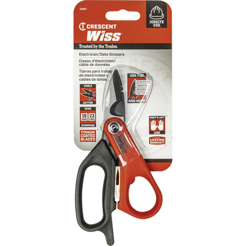 Electrician's Data Shears, 6", Rings Handle PB Rental Co. Ltd.