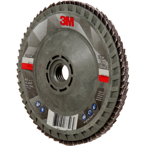 Disque &agrave; lamelles &agrave; changement rapide 769F, 4-1/2" x 5/8"-11, Type 29, Grain 40+, C&eacute;ramique PB Rental Co. Ltd.