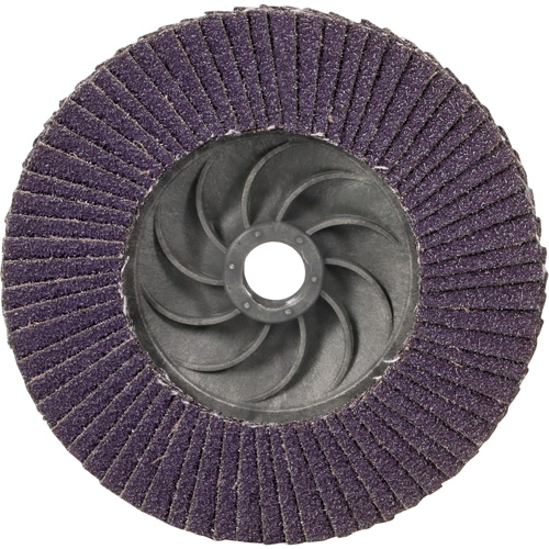 Disque &agrave; lamelles &agrave; changement rapide 769F, 4-1/2" x 5/8"-11, Type 27, Grain 40+, C&eacute;ramique PB Rental Co. Ltd.